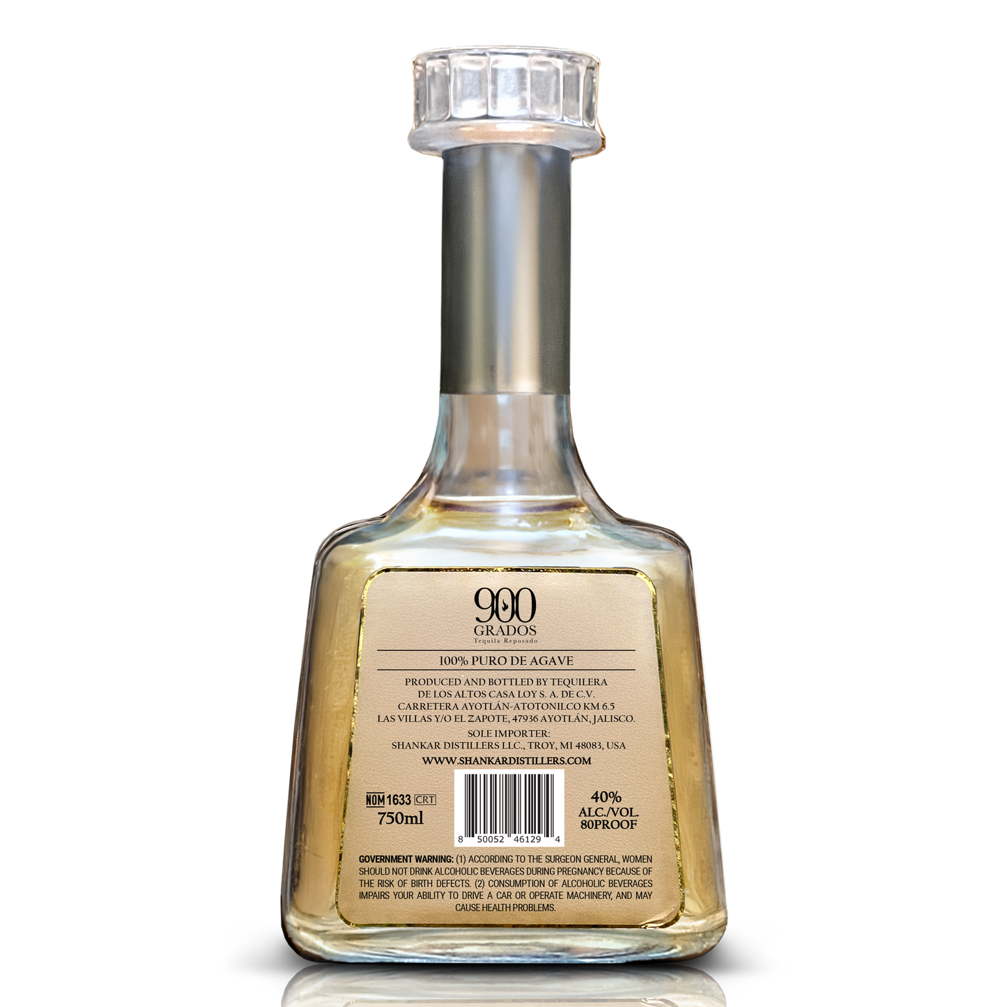 900 Grados Tequila Reposado