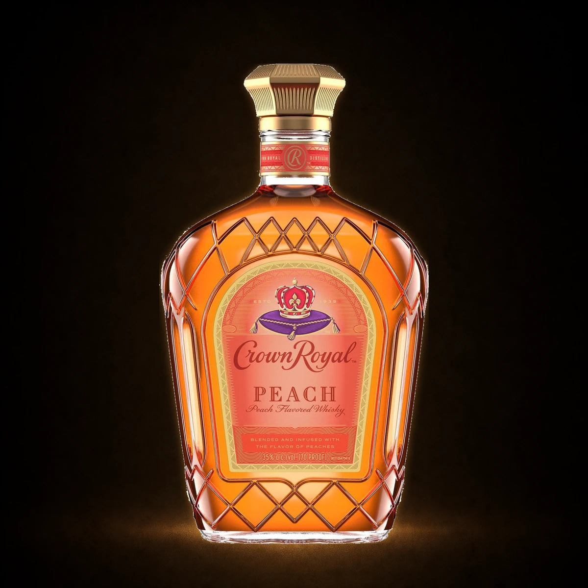 CROWN ROYAL PEACH 750ML