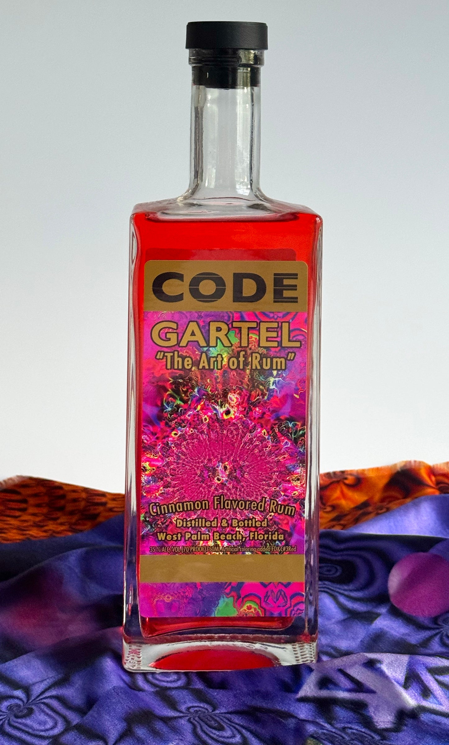 Code GARTEL Limited Edition Cinnamon Rum