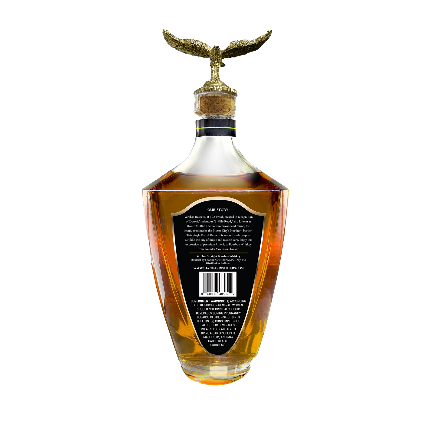 VARCHAS RESERVE 102 | STRAIGHT BOURBON WHISKEY
