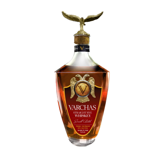 VARCHAS STRAIGHT RYE WHISKEY
