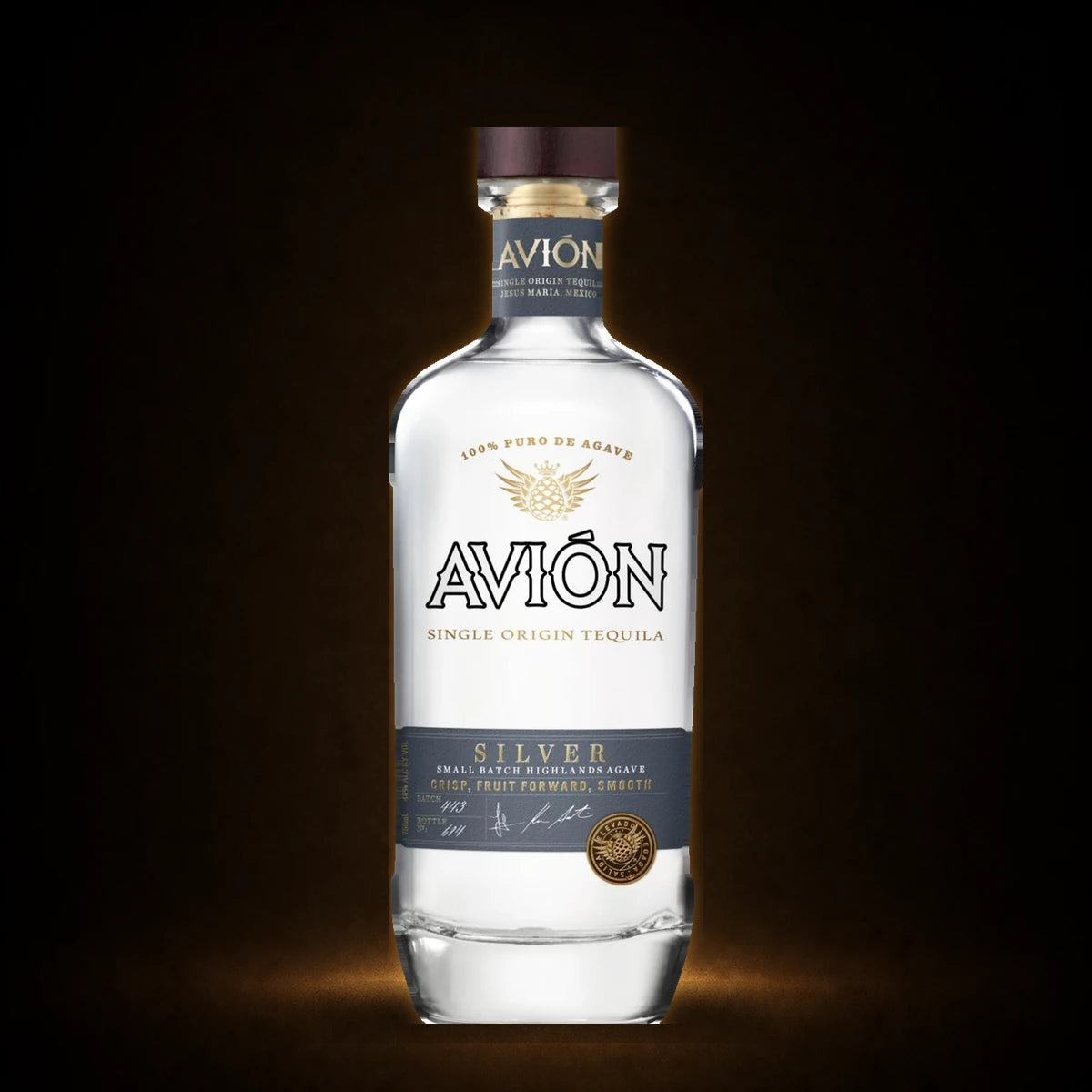 AVION SILVER TEQUILA 750 ML – bottle view 1