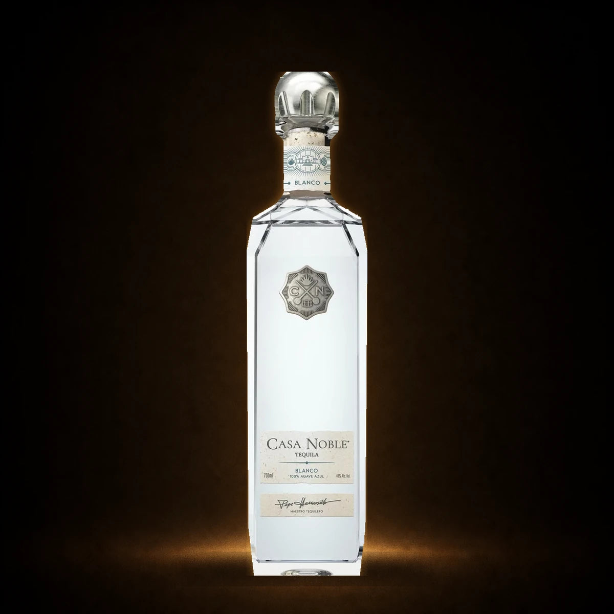CASA NOBLE TEQ BLANCO 750ML – bottle view 1