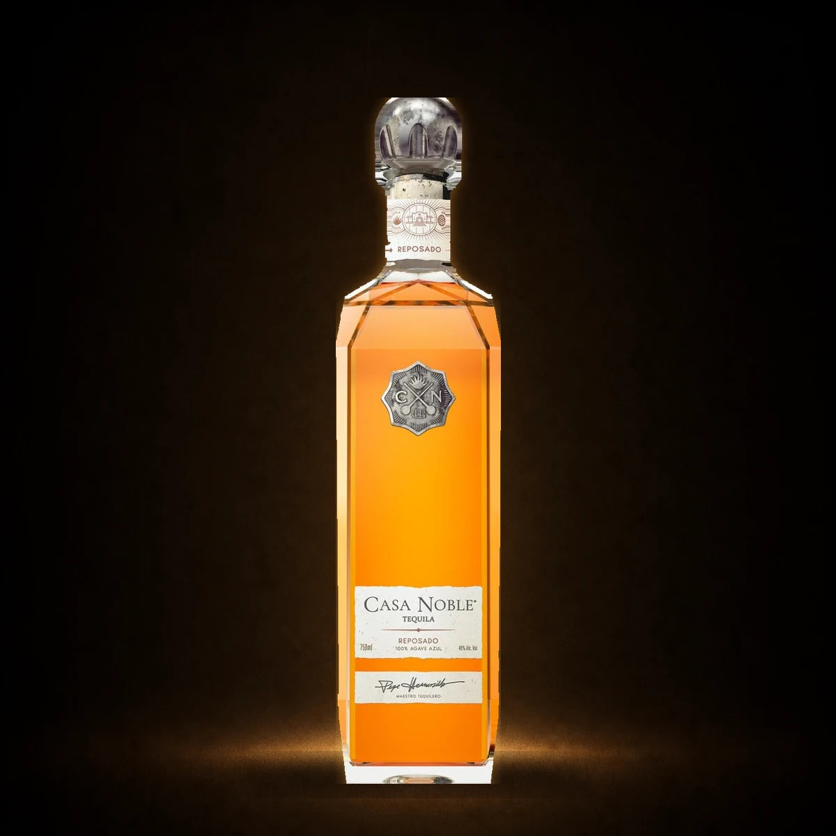 CASA NOBLE TEQ REPOSADO 750ML – bottle view 1