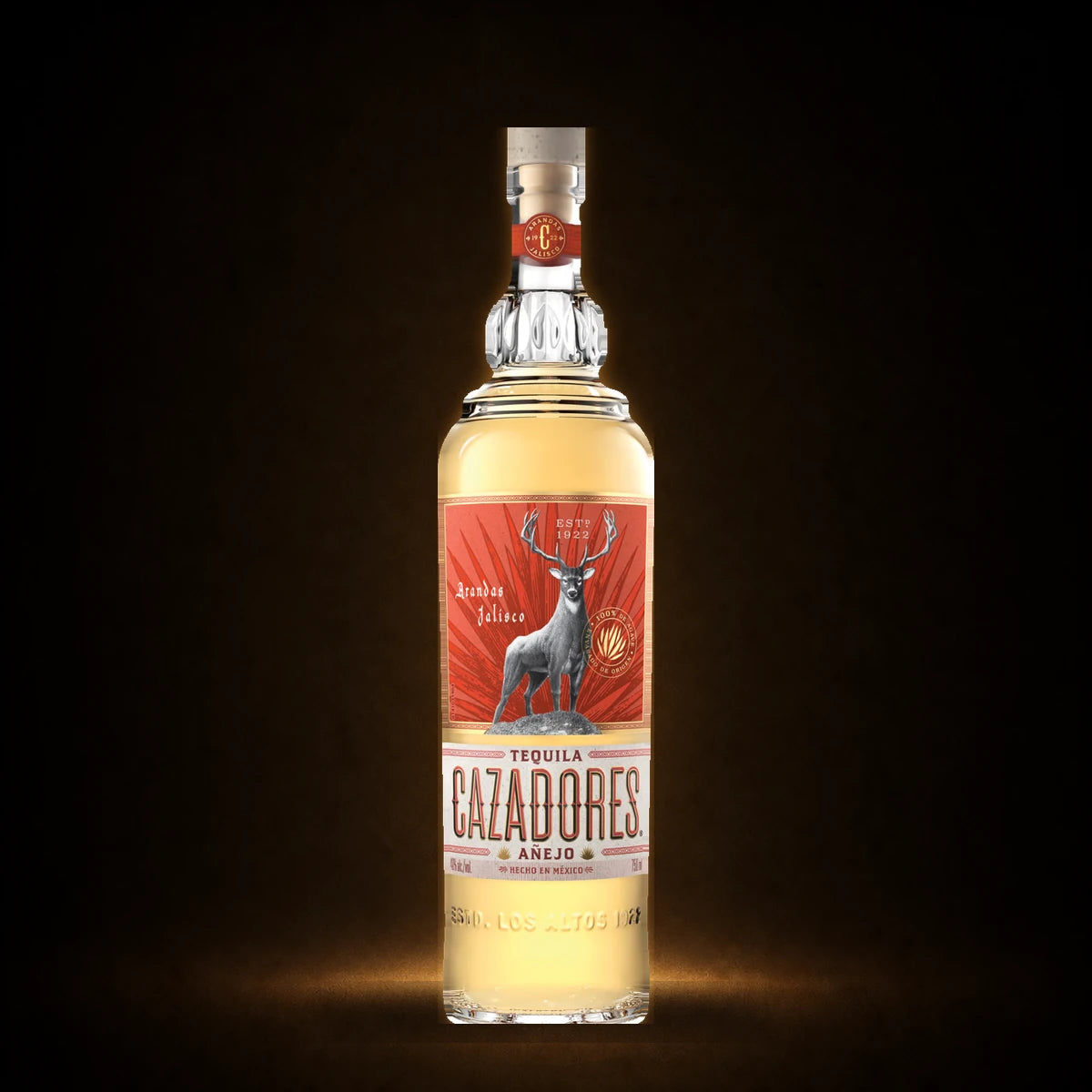 CAZADORES ANEJO TEQ 750ML – bottle view 1