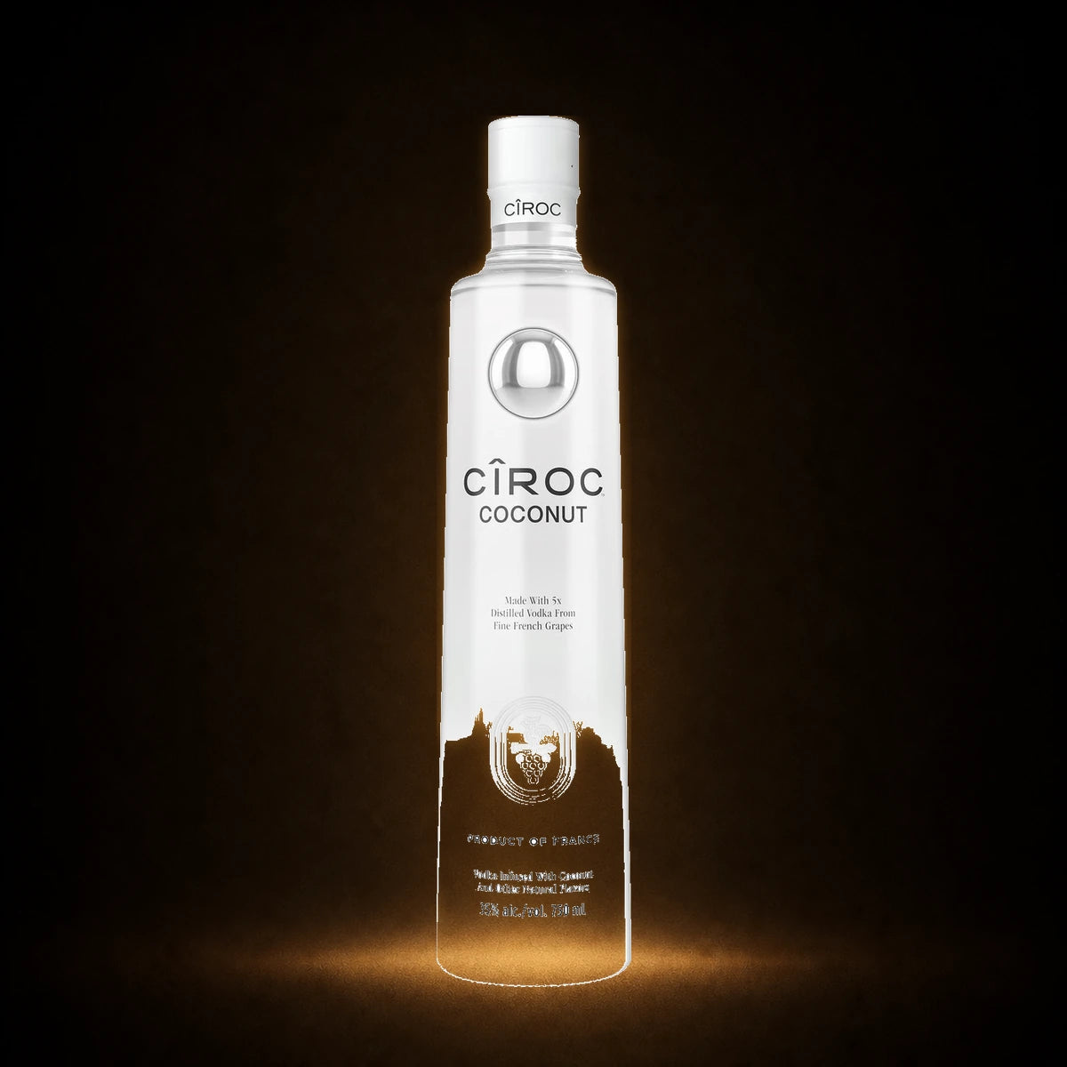 CIROC COCONUT 750 ML – bottle view 1
