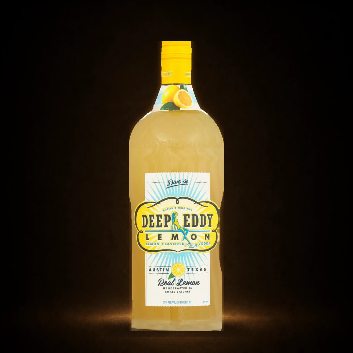 DEEP EDDY LEMON VODKA 1.75 L – bottle view 1
