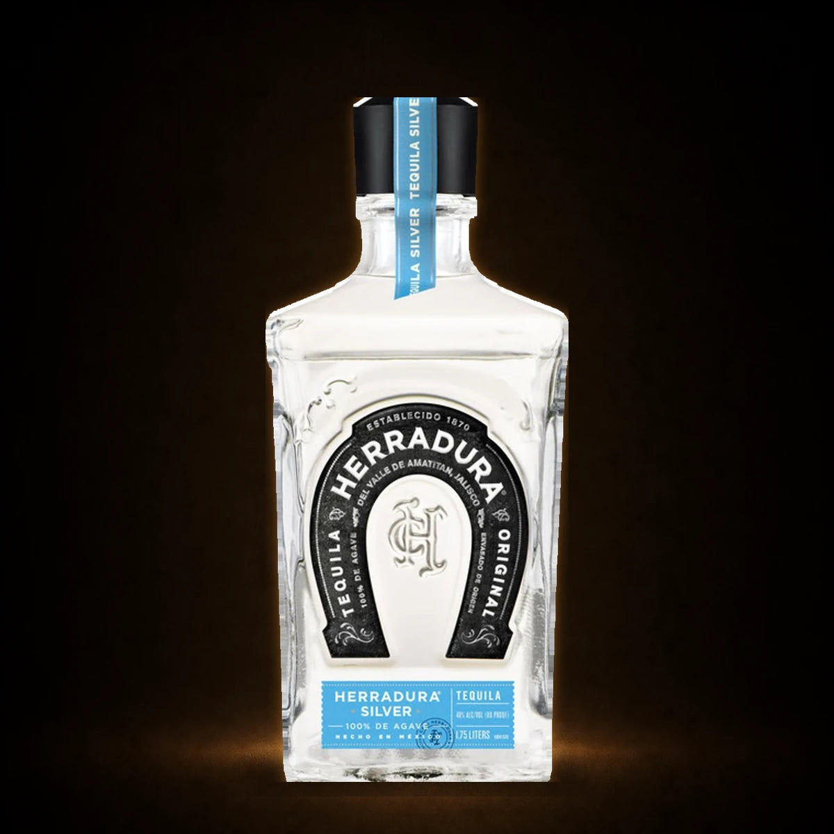 HERRADURA SILVER 1.75 L – bottle view 1