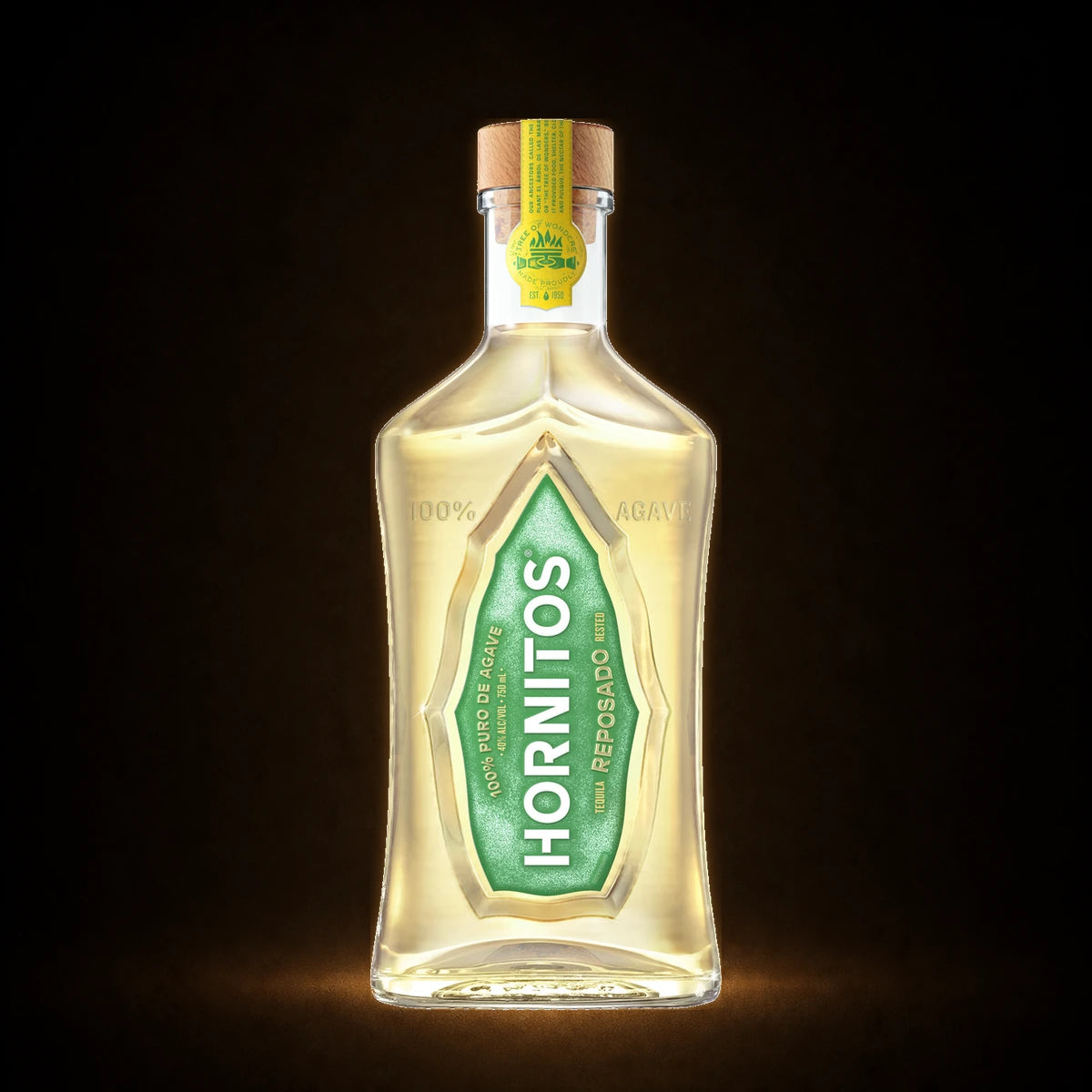 HORNITOS REPOSADO 750 ML – bottle view 1