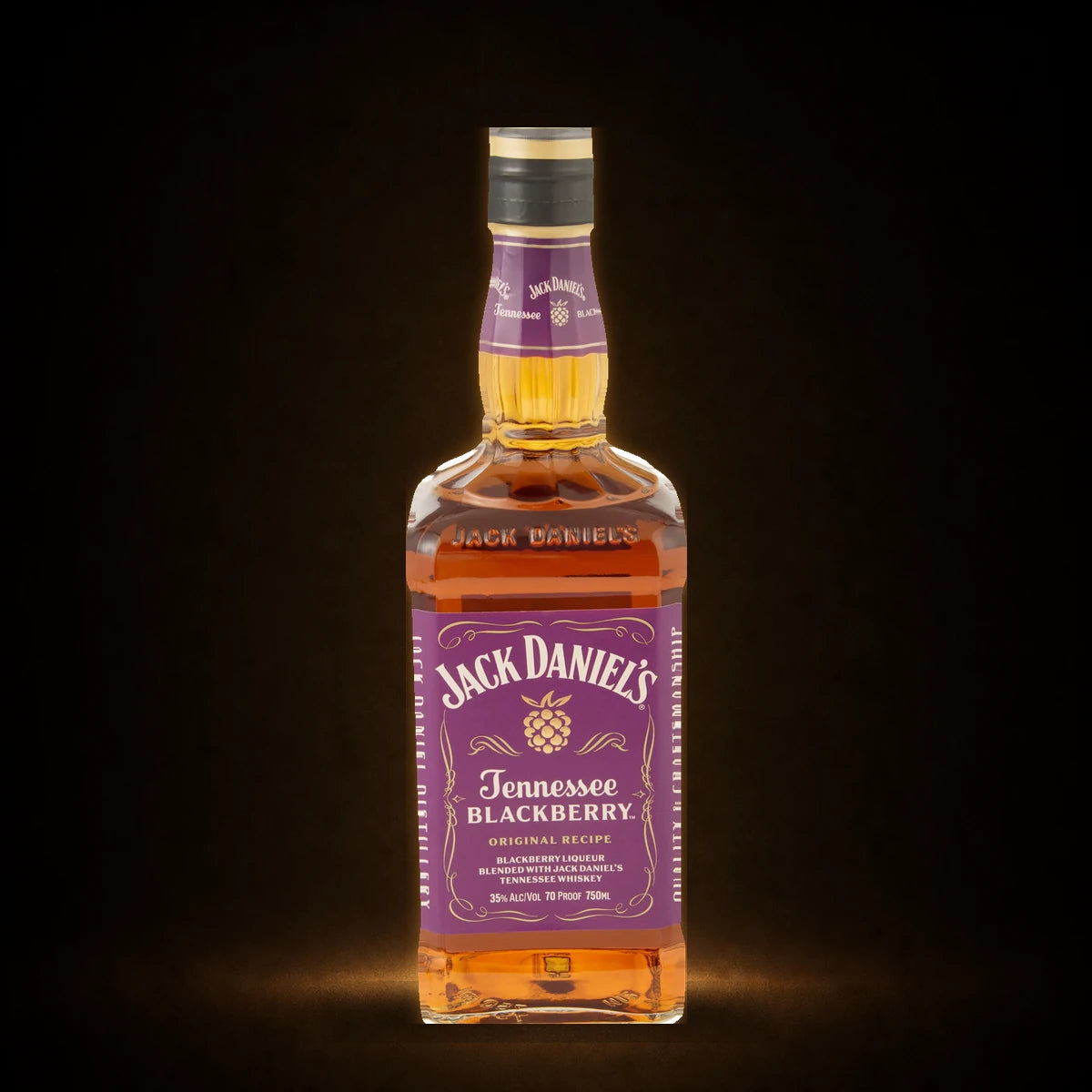 JACK DANIELS BLACKBERRY – bottle view 1