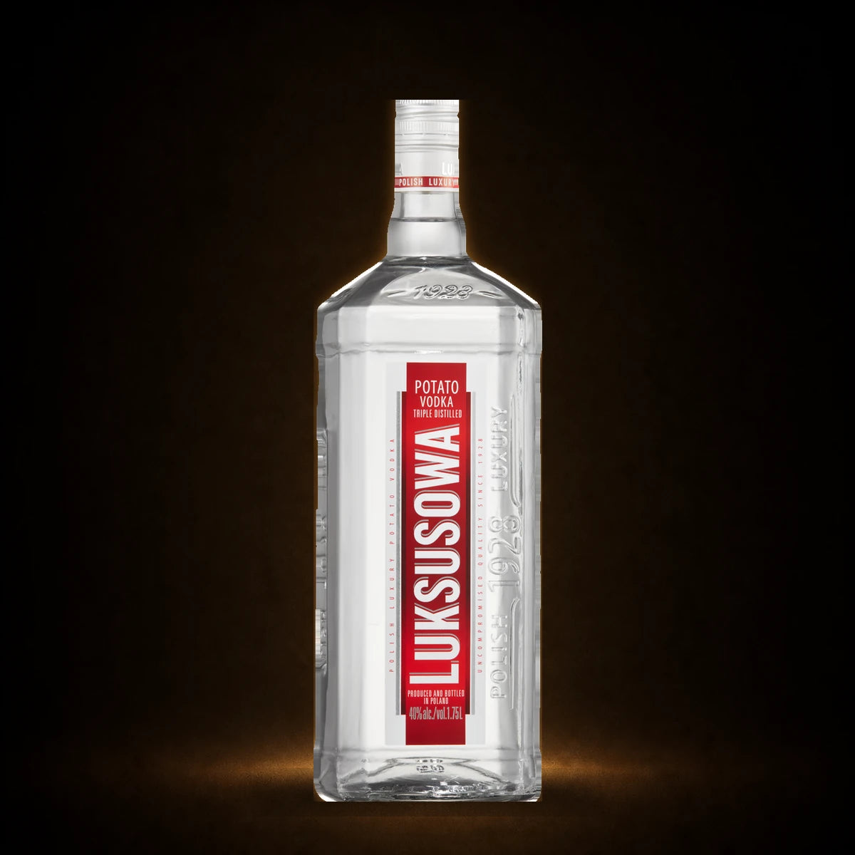 LUKSUSOWA POTATO VODKA 1.75 L – bottle view 1