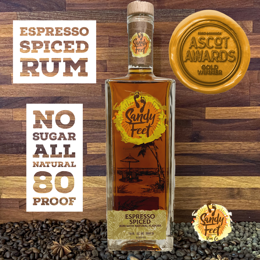 Sandy Feet Espresso Spiced Rum